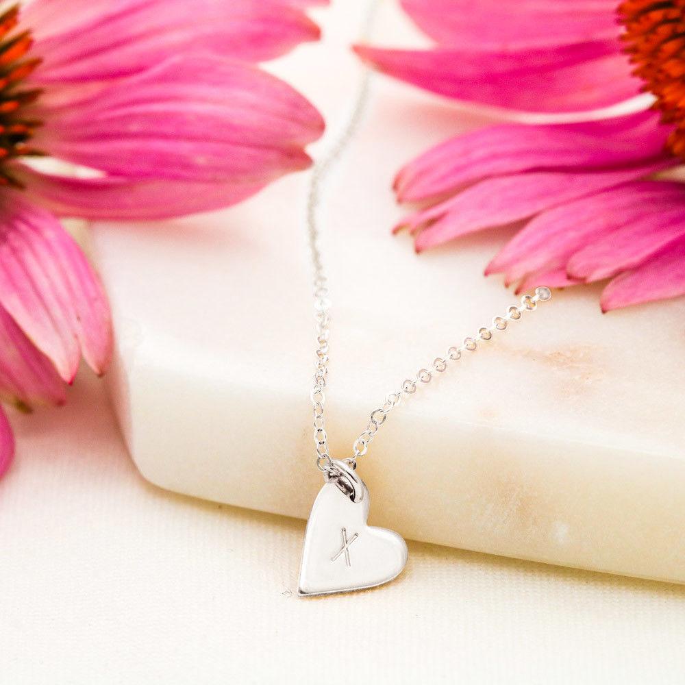 Feliz Navidad a mi Hermosa Nieta - El collar de corazones más dulces Jewelry 