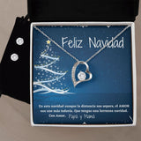 Feliz Navidad - Collar para regalar esta Navidad - Collar Forever Love Jewelry/ForeverLove ShineOn Fulfillment Acabado en oro blanco de 14 k Standard Box 