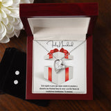Feliz Navidad - Regalo Collar Forever Love Jewelry ShineOn Fulfillment Acabado en oro blanco de 14 k Luxury Box 