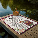 Frazada, Manta Abrazo de Abuela 💖 – Un Mensaje de Amor Eterno para Mi Nieta (Cobija) Jewelry Grande (60