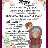 Frazada, Manta Abrazo de Abuela 💖 – Un Mensaje de Amor Eterno para Mi Nieta (Cobija) Jewelry 