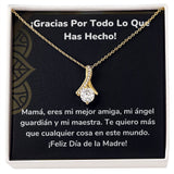 ¡Gracias Por Todo Lo Que Has Hecho! Collar Belleza Seductora (Alluring Beauty) Para Mamá Jewelry ShineOn Fulfillment <p>Acabado en Oro Amarillo de 18 quilates</p> Standard Box 