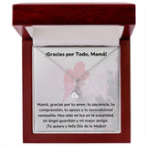 ¡Gracias por Todo, Mamá! Collar Belleza Seductora (Alluring Beauty) Para Mamá Jewelry ShineOn Fulfillment Acabado en oro blanco de 14 k Luxury Box 