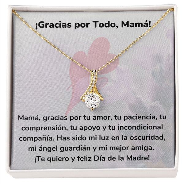 ¡Gracias por Todo, Mamá! Collar Belleza Seductora (Alluring Beauty) Para Mamá Jewelry/AlluringBeauty Acabado en Oro Amarillo de 18 quilates Standard Box 