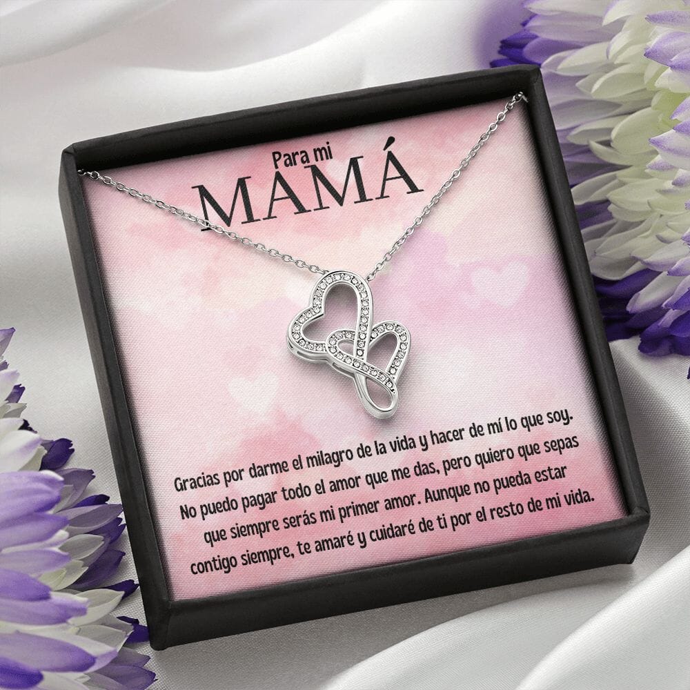 Ilumina el Corazón de tu Mamá: El Collar de Corazones Entrelazados Perfecto para Demostrarle tu Amor Eterno Jewelry/InterlockingHearts 