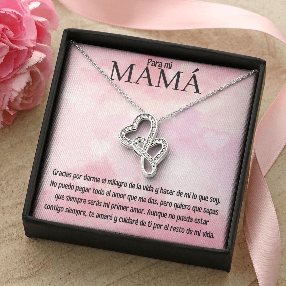 Ilumina el Corazón de tu Mamá: El Collar de Corazones Entrelazados Perfecto para Demostrarle tu Amor Eterno Jewelry/InterlockingHearts 