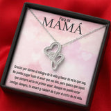 Ilumina el Corazón de tu Mamá: El Collar de Corazones Entrelazados Perfecto para Demostrarle tu Amor Eterno Jewelry ShineOn Fulfillment 