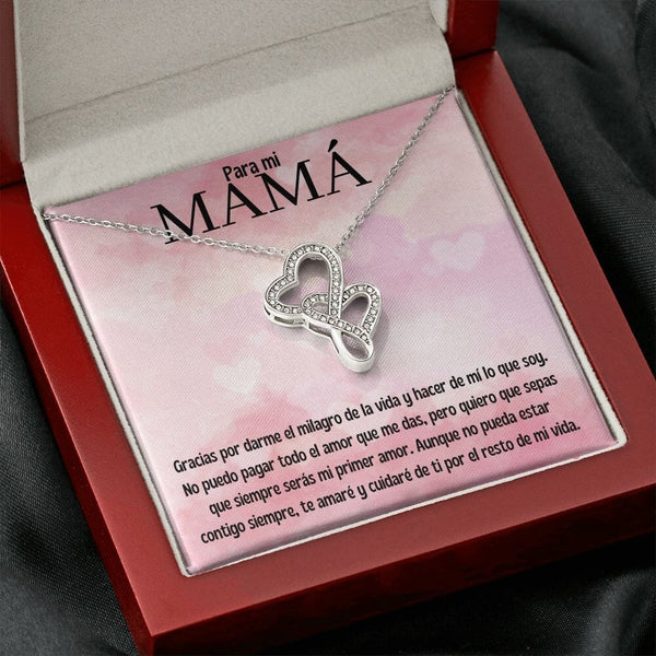 Ilumina el Corazón de tu Mamá: El Collar de Corazones Entrelazados Perfecto para Demostrarle tu Amor Eterno Jewelry/InterlockingHearts 