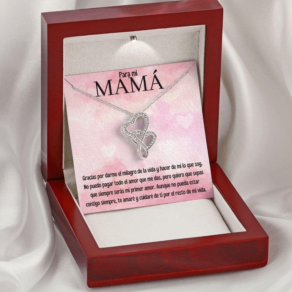 Ilumina el Corazón de tu Mamá: El Collar de Corazones Entrelazados Perfecto para Demostrarle tu Amor Eterno Jewelry/InterlockingHearts 