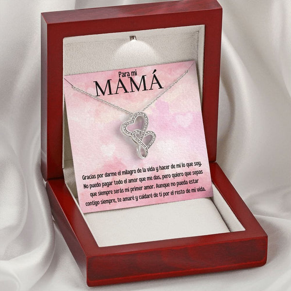 Ilumina el Corazón de tu Mamá: El Collar de Corazones Entrelazados Perfecto para Demostrarle tu Amor Eterno Jewelry/InterlockingHearts 