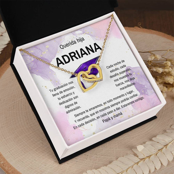 Joyas de Amor y Orgullo: El Collar Perfecto para Su Graduación - Corazones Entrelazados Jewelry/InterlockingHearts 