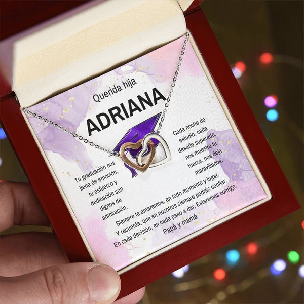 Joyas de Amor y Orgullo: El Collar Perfecto para Su Graduación - Corazones Entrelazados Jewelry/InterlockingHearts 