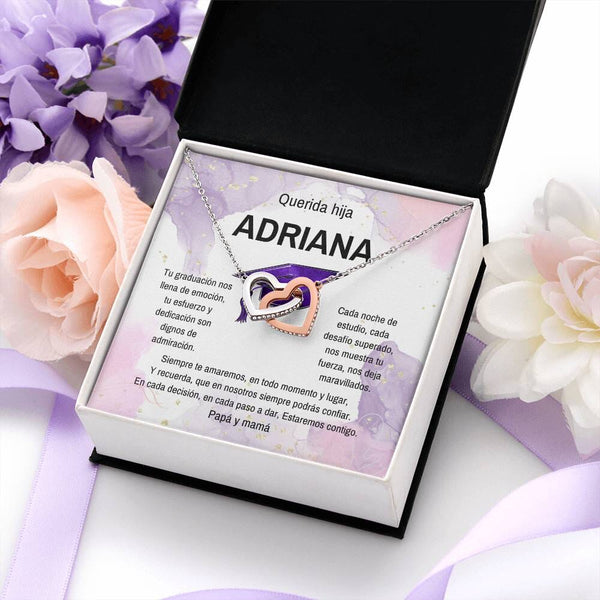 Joyas de Amor y Orgullo: El Collar Perfecto para Su Graduación - Corazones Entrelazados Jewelry/InterlockingHearts 