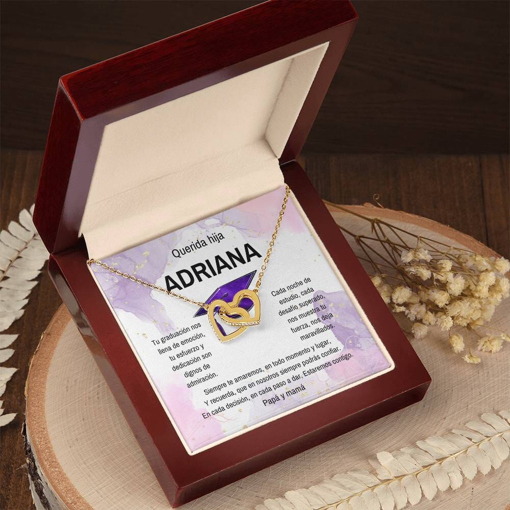 Joyas de Amor y Orgullo: El Collar Perfecto para Su Graduación - Corazones Entrelazados Jewelry/InterlockingHearts 