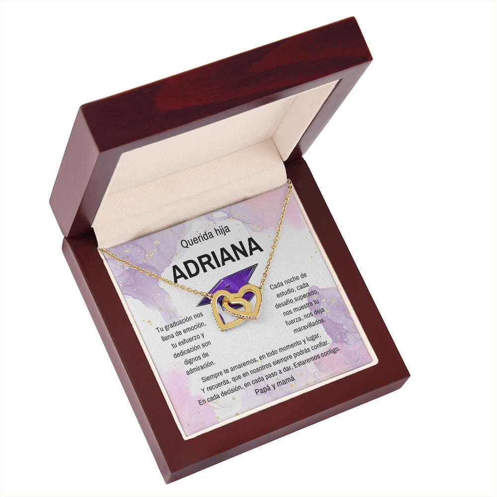 Joyas de Amor y Orgullo: El Collar Perfecto para Su Graduación - Corazones Entrelazados Jewelry/InterlockingHearts 
