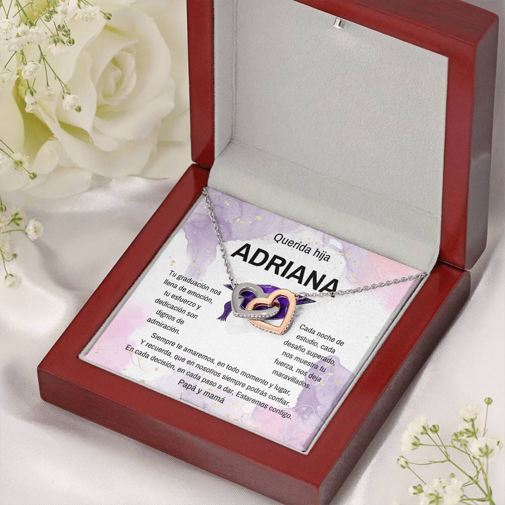 Joyas de Amor y Orgullo: El Collar Perfecto para Su Graduación - Corazones Entrelazados Jewelry/InterlockingHearts 
