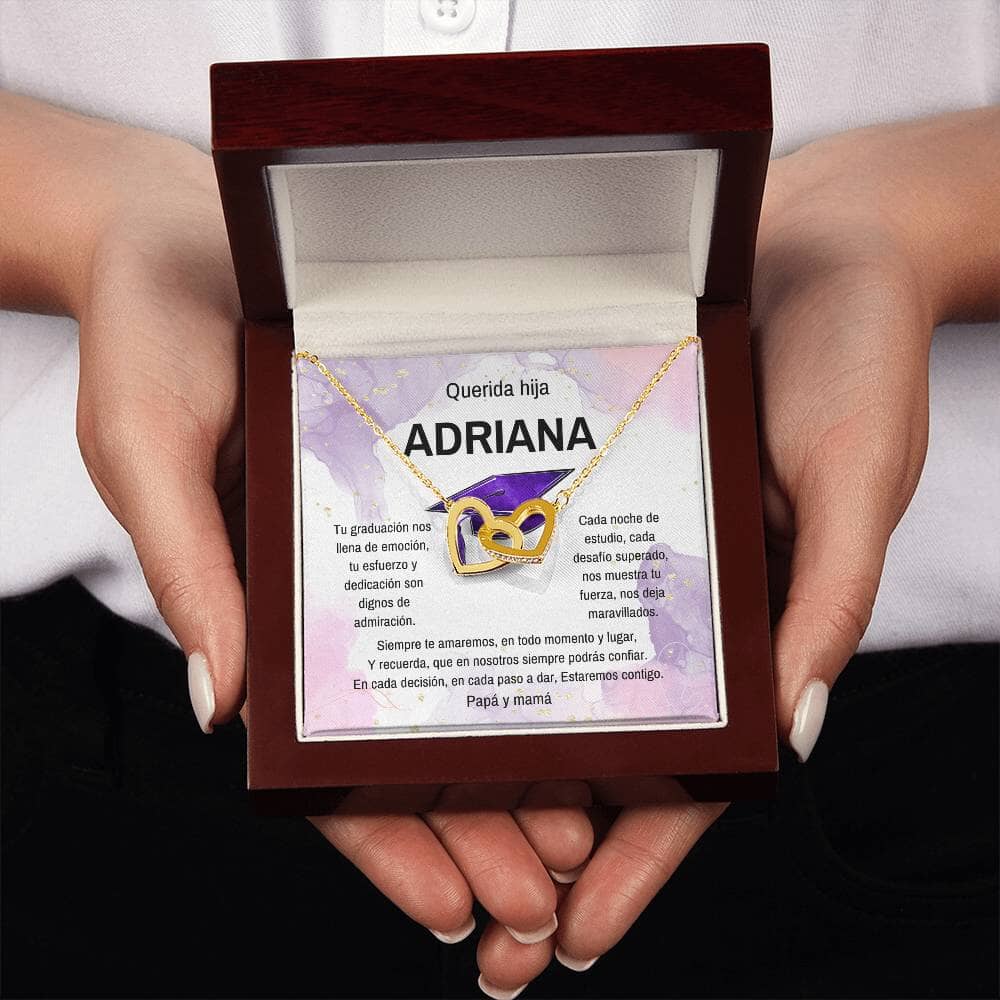 Joyas de Amor y Orgullo: El Collar Perfecto para Su Graduación - Corazones Entrelazados Jewelry/InterlockingHearts 
