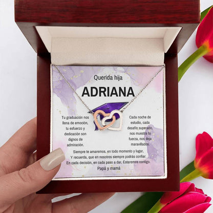 Joyas de Amor y Orgullo: El Collar Perfecto para Su Graduación - Corazones Entrelazados Jewelry/InterlockingHearts 