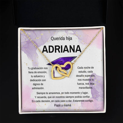 Joyas de Amor y Orgullo: El Collar Perfecto para Su Graduación - Corazones Entrelazados Jewelry/InterlockingHearts 