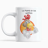 La mamá de los Pollitos Taza 11oz y 15oz ( Personalizada..) Coffee Mug Regalos.Gifts 11oz Mug White 