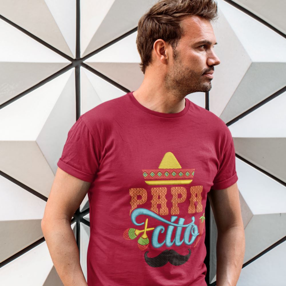 La t-shirt perfecta para Papá - Papacito - Unisex Jersey Short Sleeve Tee shirt - Escoge el Color T-Shirt Printify 