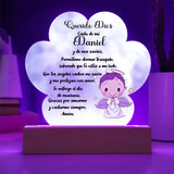 Lámpara de Oración Nocturna Personalizada - Un Faro de Fe para Dulces Sueños acrylic/Cloud ShineOn Fulfillment 