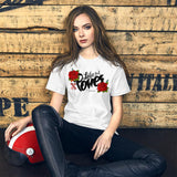 Latin Girl Power Camiseta de manga corta unisex T-Shirt Regalos.Gifts 