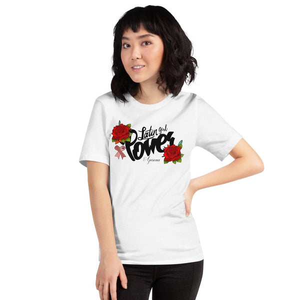Latin Girl Power Camiseta de manga corta unisex T-Shirt Regalos.Gifts 