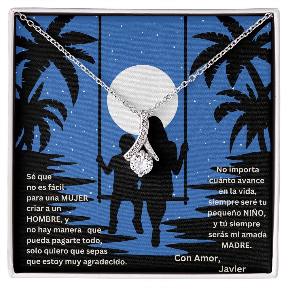 Lazo de Amor Eterno: El Regalo Perfecto para la Mamá Valiente - Collar Lazo de Amor Jewelry/AlluringBeauty 