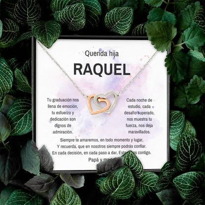 Lazos Inquebrantables: Un Collar para Celebrar su Excepcional Graduación - Collar Corazones Entrelazados Jewelry/InterlockingHearts 