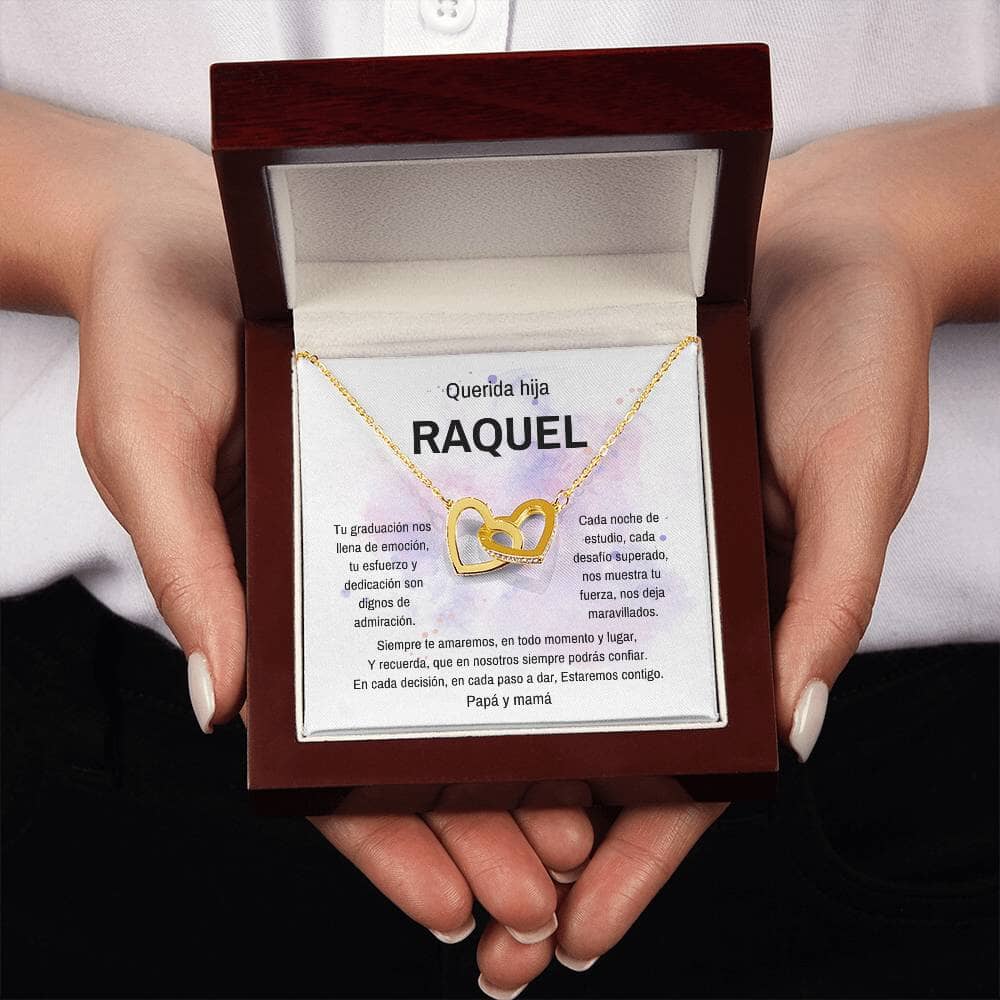Lazos Inquebrantables: Un Collar para Celebrar su Excepcional Graduación - Collar Corazones Entrelazados Jewelry/InterlockingHearts 