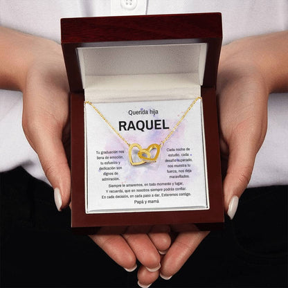 Lazos Inquebrantables: Un Collar para Celebrar su Excepcional Graduación - Collar Corazones Entrelazados Jewelry/InterlockingHearts 