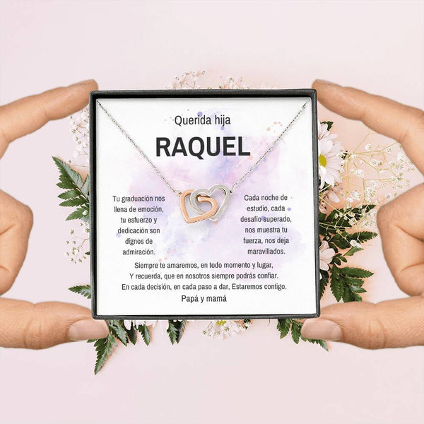 Lazos Inquebrantables: Un Collar para Celebrar su Excepcional Graduación - Collar Corazones Entrelazados Jewelry/InterlockingHearts 