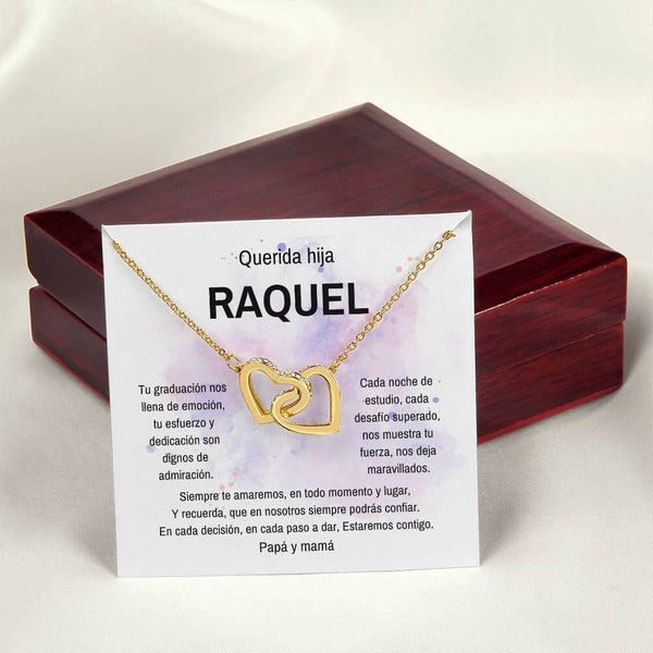 Lazos Inquebrantables: Un Collar para Celebrar su Excepcional Graduación - Collar Corazones Entrelazados Jewelry/InterlockingHearts 