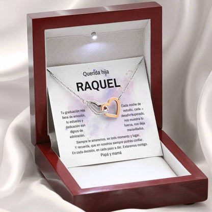 Lazos Inquebrantables: Un Collar para Celebrar su Excepcional Graduación - Collar Corazones Entrelazados Jewelry/InterlockingHearts 