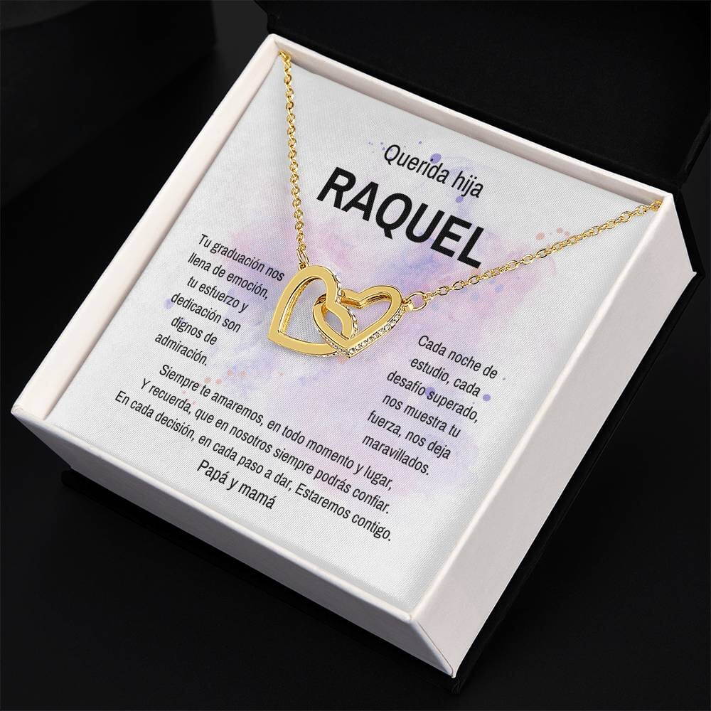 Lazos Inquebrantables: Un Collar para Celebrar su Excepcional Graduación - Collar Corazones Entrelazados Jewelry/InterlockingHearts 
