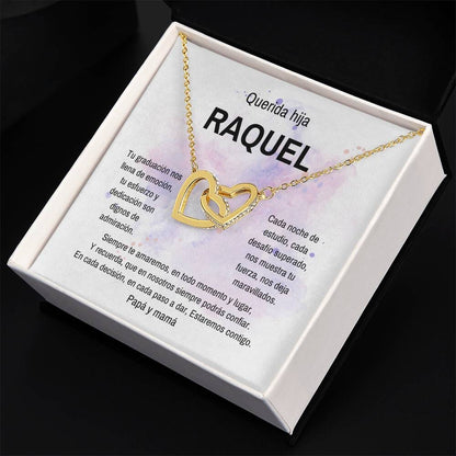 Lazos Inquebrantables: Un Collar para Celebrar su Excepcional Graduación - Collar Corazones Entrelazados Jewelry/InterlockingHearts 
