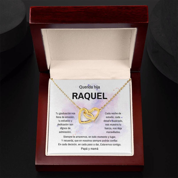 Lazos Inquebrantables: Un Collar para Celebrar su Excepcional Graduación - Collar Corazones Entrelazados Jewelry/InterlockingHearts 