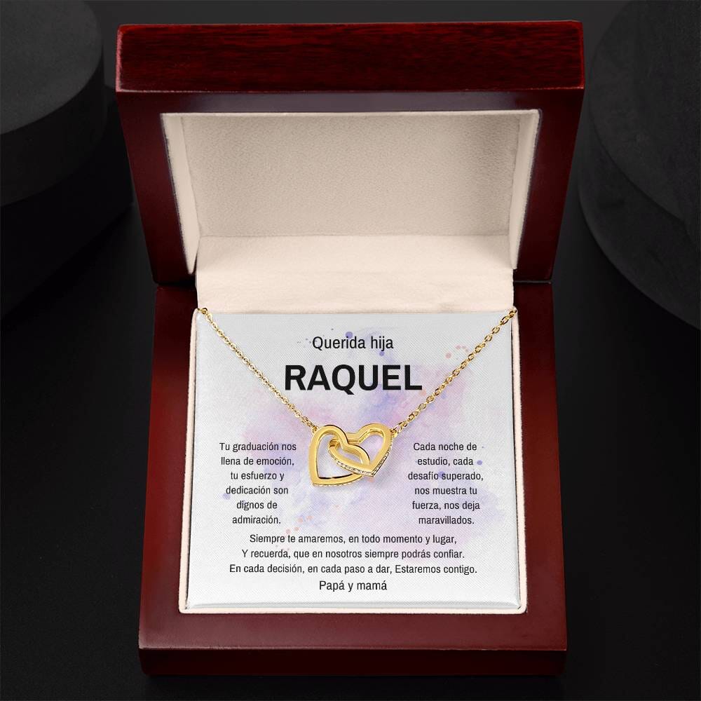 Lazos Inquebrantables: Un Collar para Celebrar su Excepcional Graduación - Collar Corazones Entrelazados Jewelry/InterlockingHearts 