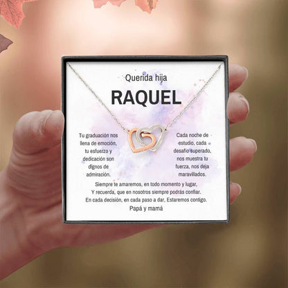 Lazos Inquebrantables: Un Collar para Celebrar su Excepcional Graduación - Collar Corazones Entrelazados Jewelry/InterlockingHearts 