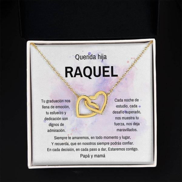 Lazos Inquebrantables: Un Collar para Celebrar su Excepcional Graduación - Collar Corazones Entrelazados Jewelry/InterlockingHearts 
