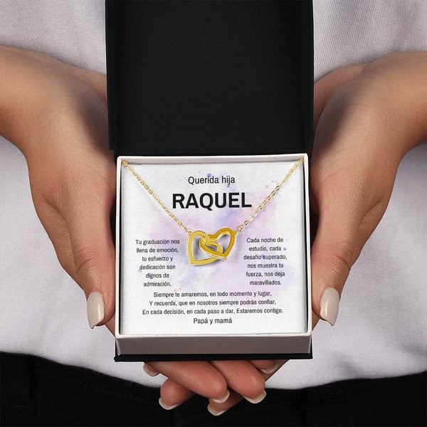 Lazos Inquebrantables: Un Collar para Celebrar su Excepcional Graduación - Collar Corazones Entrelazados Jewelry/InterlockingHearts 