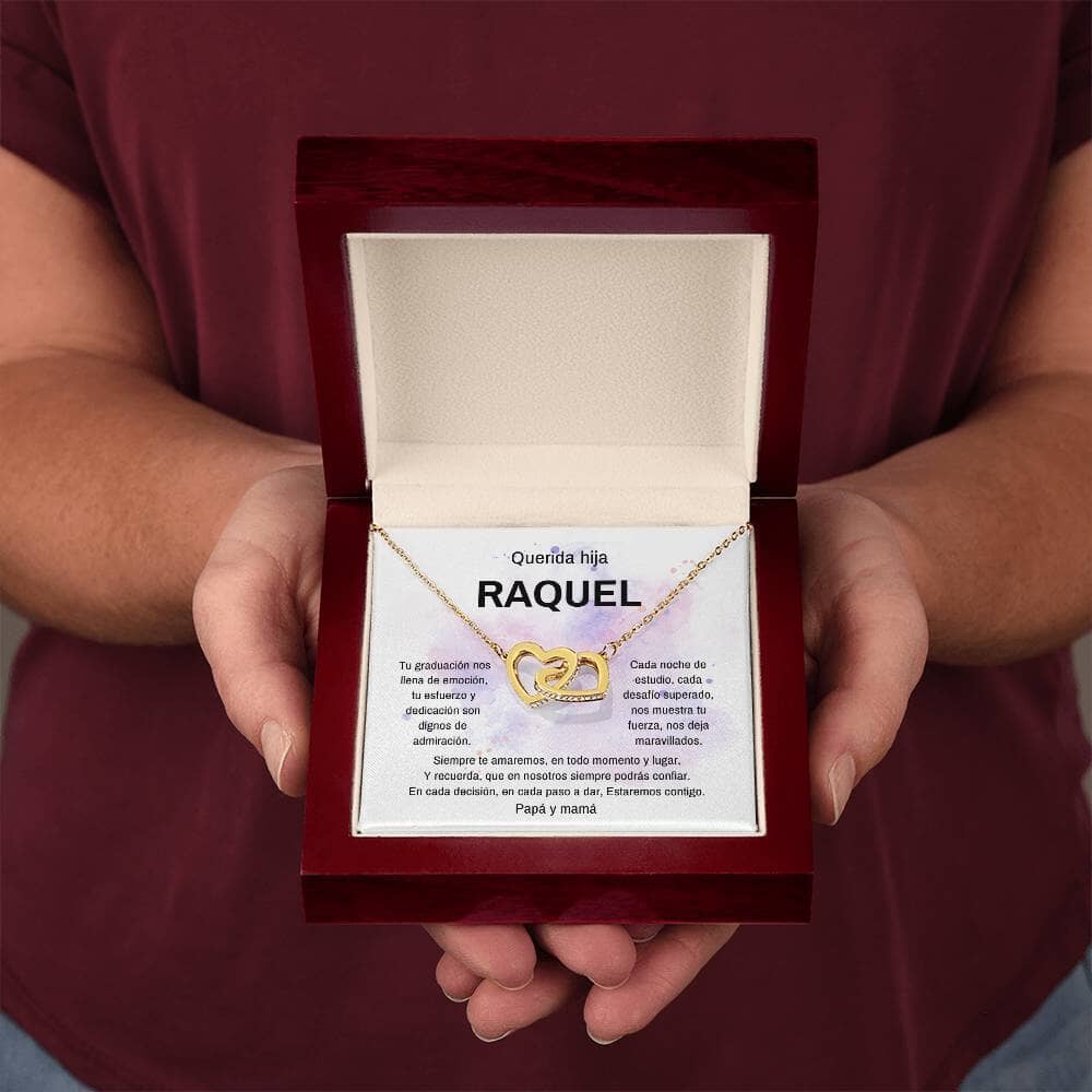 Lazos Inquebrantables: Un Collar para Celebrar su Excepcional Graduación - Collar Corazones Entrelazados Jewelry/InterlockingHearts 