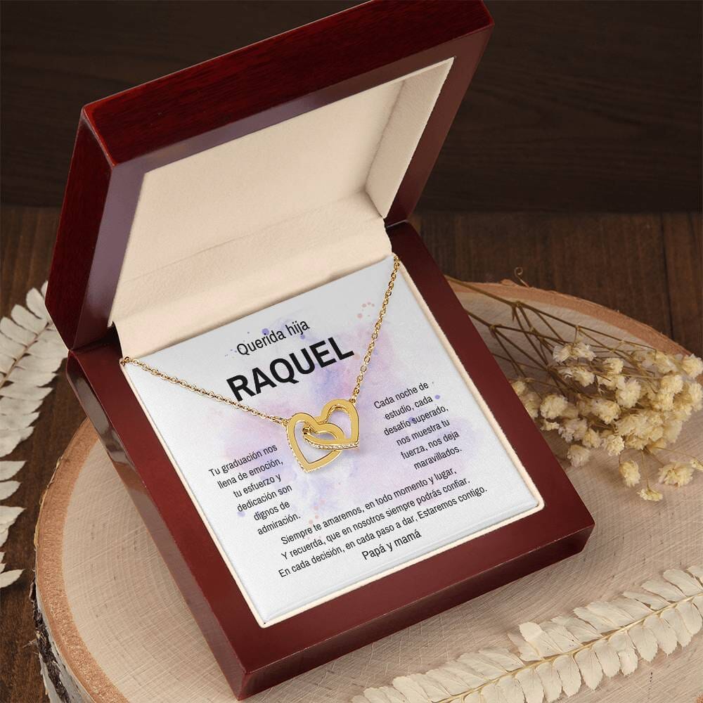 Lazos Inquebrantables: Un Collar para Celebrar su Excepcional Graduación - Collar Corazones Entrelazados Jewelry/InterlockingHearts 