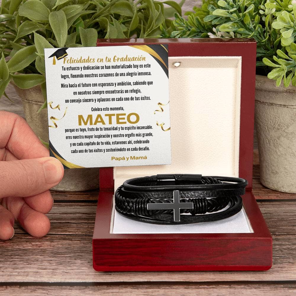 Lazos Inquebrantables: Una Celebración de Amor y Orgullo en Tu Graduación Jewelry/bracelet <p>Caja de Lujo con LED</p> 