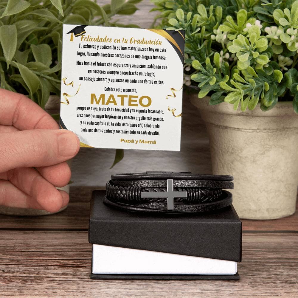 Lazos Inquebrantables: Una Celebración de Amor y Orgullo en Tu Graduación Jewelry/bracelet Caja Estándar 