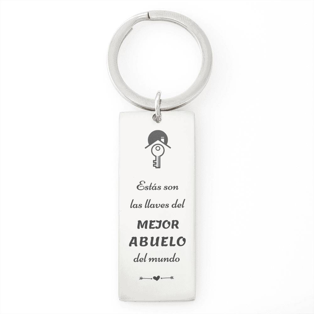 Llavero para el Abuelo: Estás son las llaves del Mejor Abuelo del Mundo Jewelry 