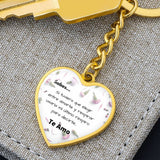 Llavero para la mujer de tu vida - Pequeñas cosas que dicen TE AMO - Llavero corazón Jewelry ShineOn Fulfillment 
