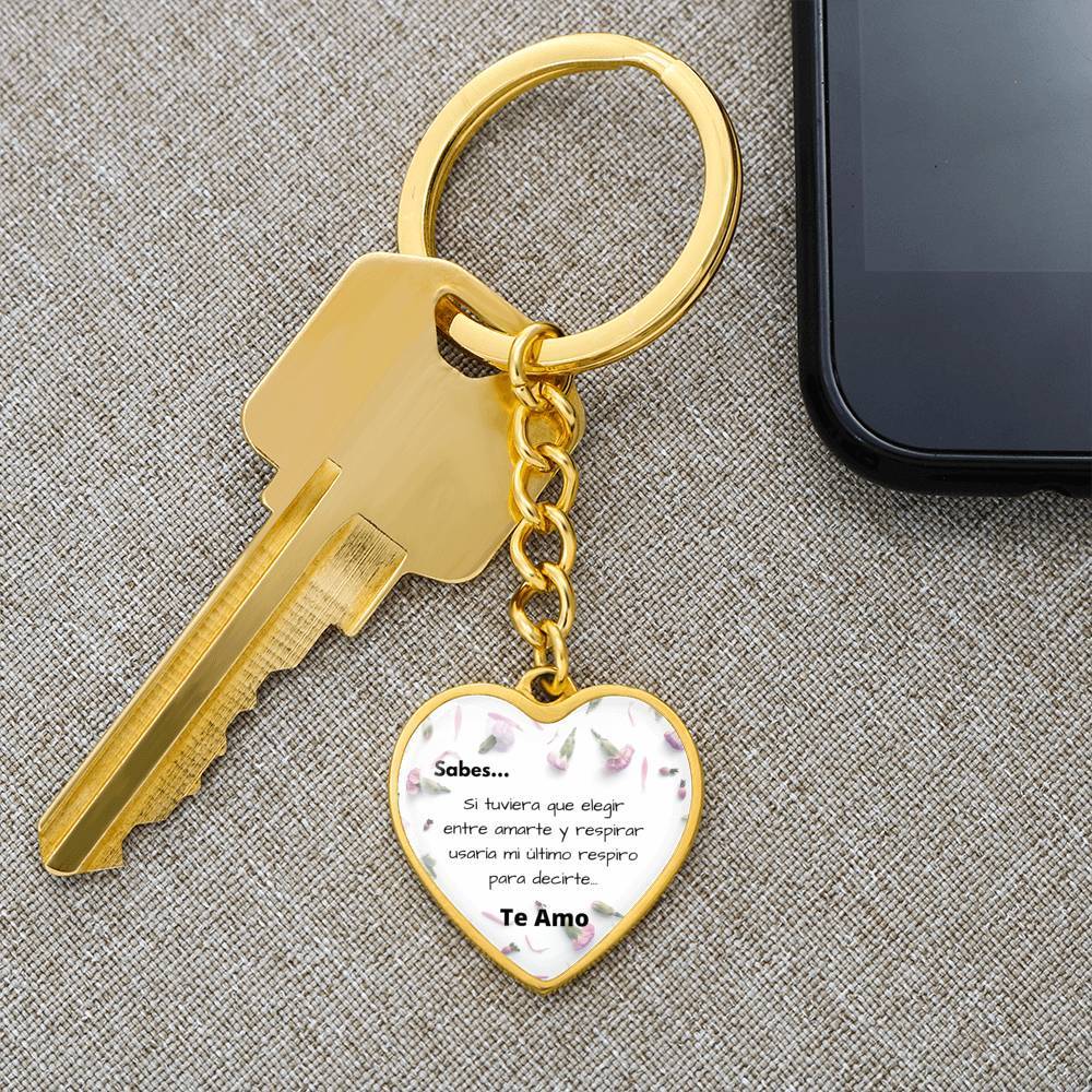 Llavero para la mujer de tu vida - Pequeñas cosas que dicen TE AMO - Llavero corazón Jewelry 