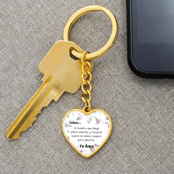 Llavero para la mujer de tu vida - Pequeñas cosas que dicen TE AMO - Llavero corazón Jewelry 